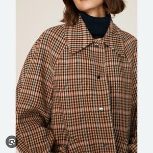 A.L.C. Lincoln Oversized Plaid Coat